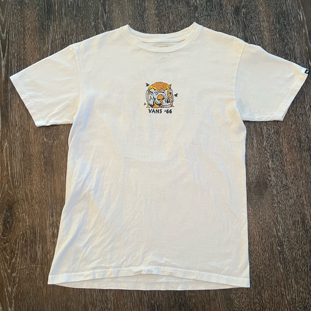 Men’s Vans Off The Wall ‘66 Classic Fit Skull T-Shirt Size: Small
